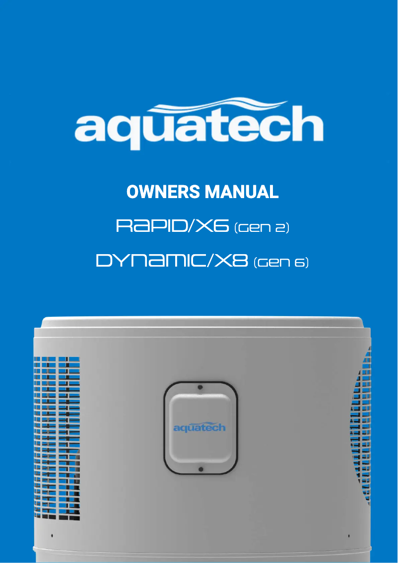 Página 1 del manual Manual de usuario AquaTech DYNAMIC/X8