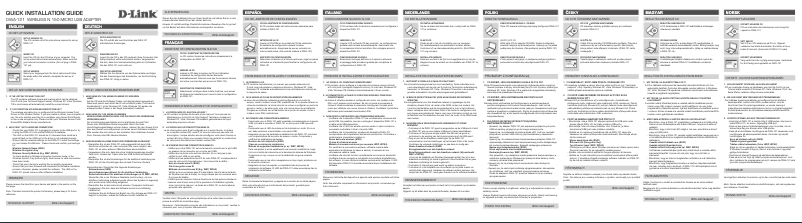 Página 1 del manual Manual de usuario D-Link DWA-121