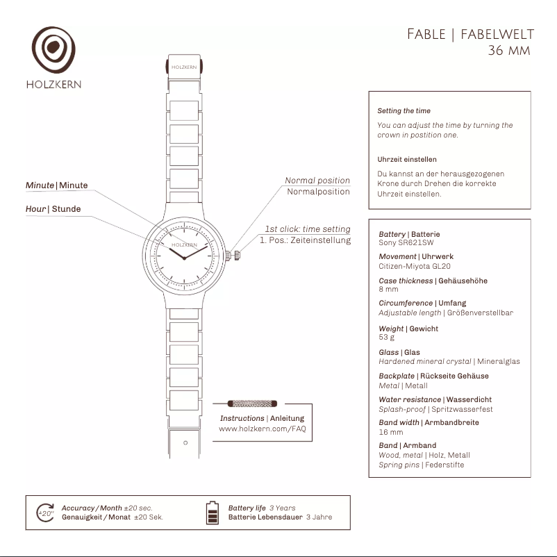 Imagen de la primera página del manual del dispositivo Benu