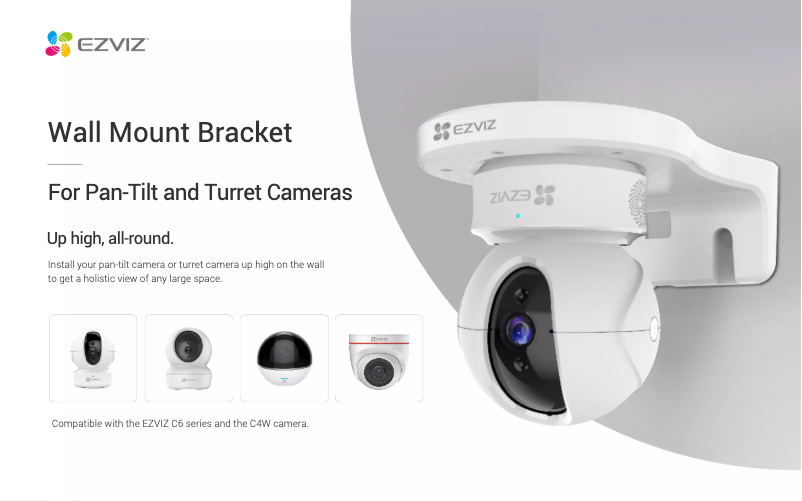 Página nº 1 - Manual de usuario EZVIZ Wall Mount Bracket