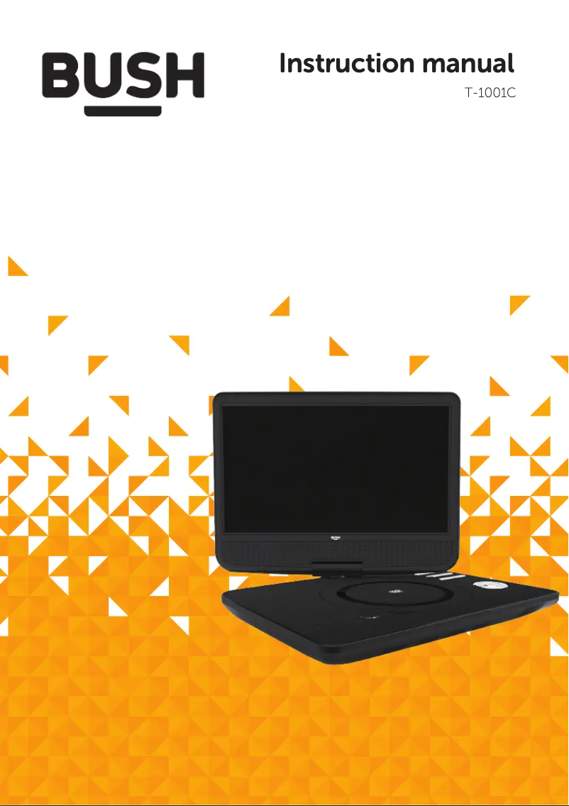 Página 1 del manual Manual de usuario Bush T-1001C