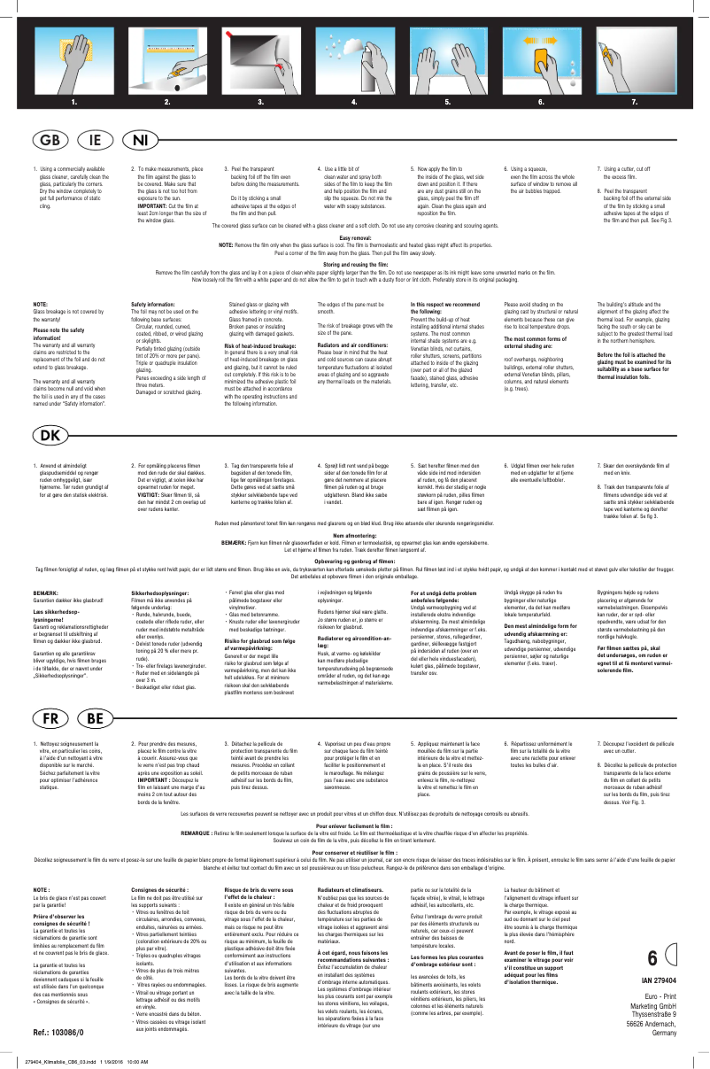 Imagen de la primera página del manual del dispositivo IAN 279404