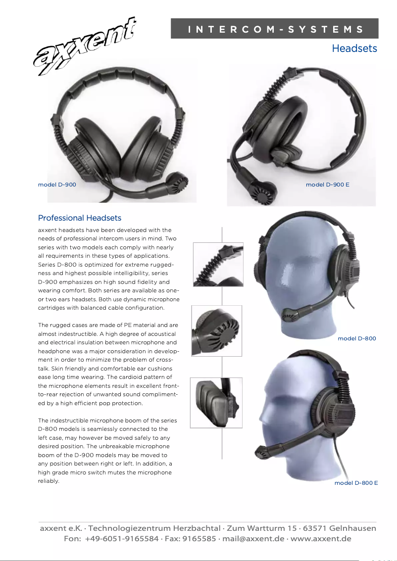 Imagen de la primera página del manual del dispositivo D-800 E