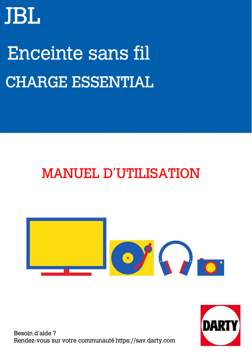 Página 1 del manual Manual de usuario JBL Charge Essential