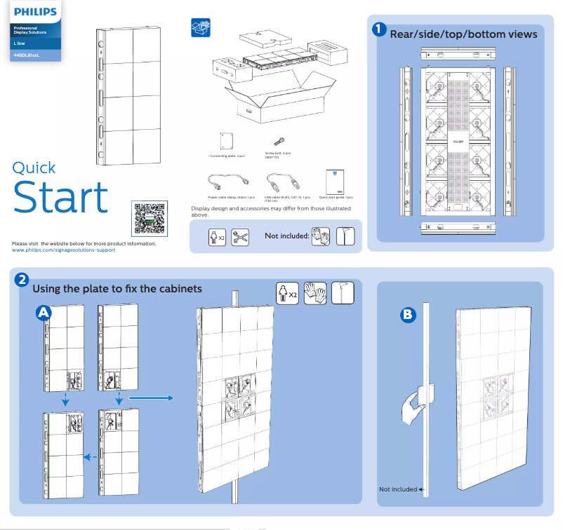 Página 1 del manual Manual de usuario Philips 44BDL8139L