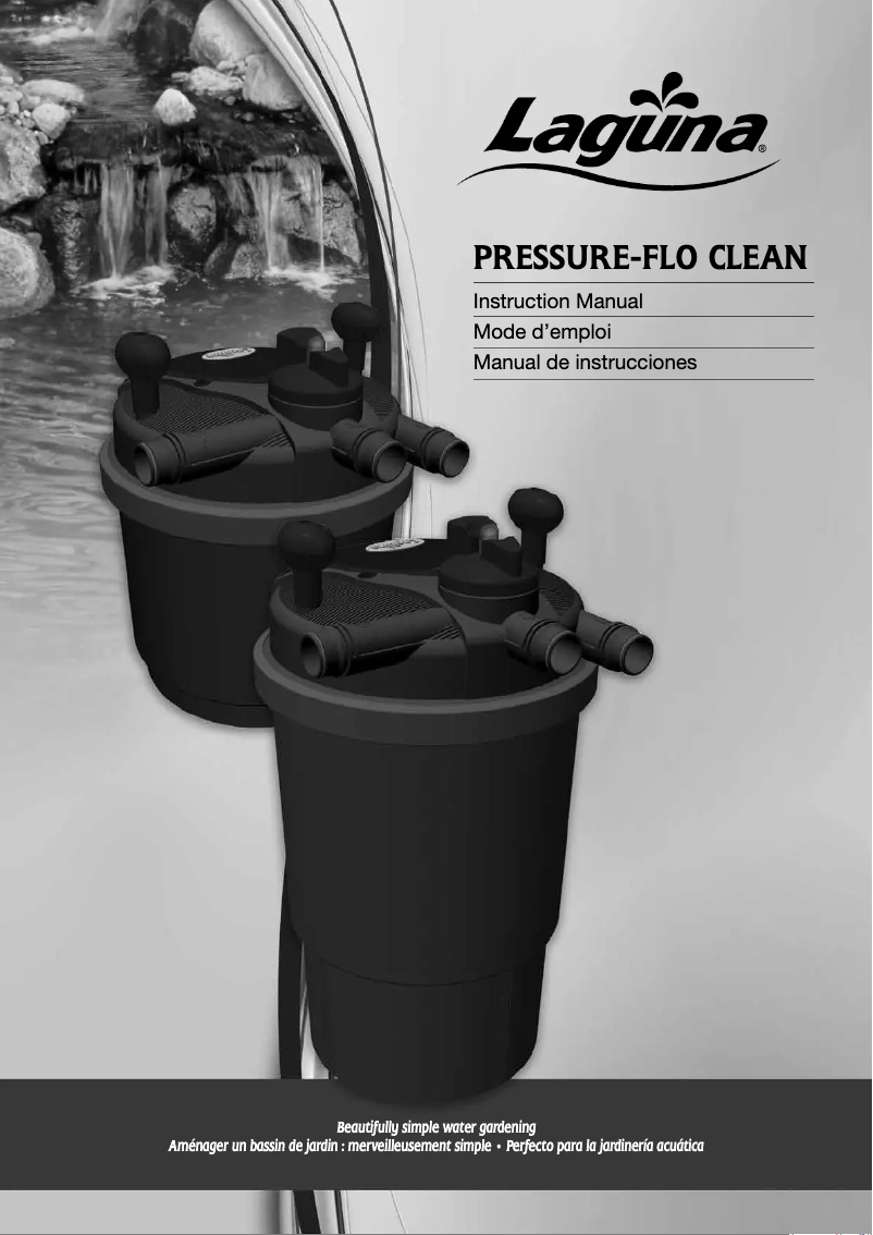 Página 1 del manual Manual de usuario Laguna Pressure-Flo Clean