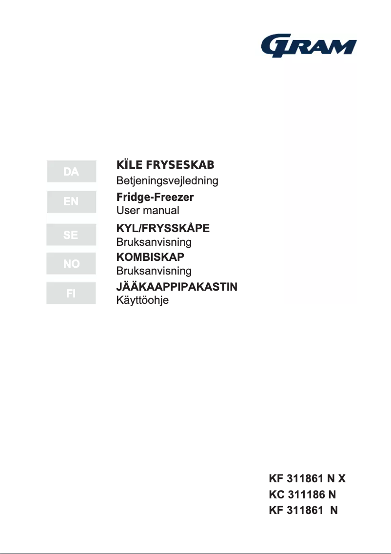 Imagen de la primera página del manual del dispositivo KF 311861 N X