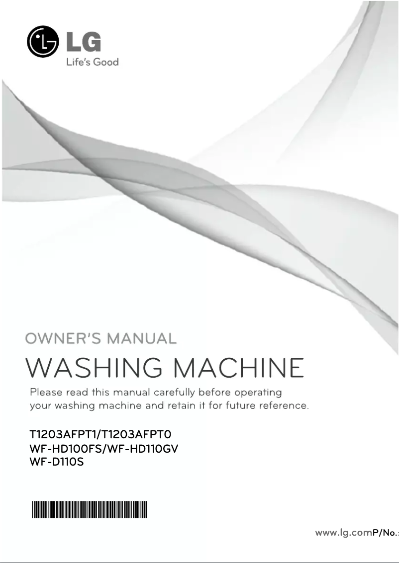 Imagen de la primera página del manual del dispositivo WF-HD100FS