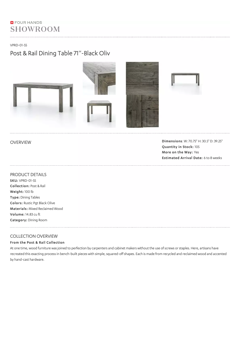 Imagen de la primera página del manual del dispositivo VPRD-01-55