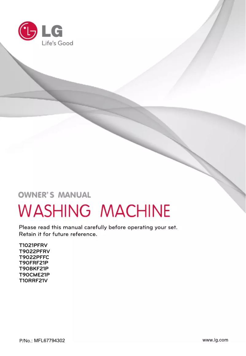 Imagen de la primera página del manual del dispositivo T10RRF21V