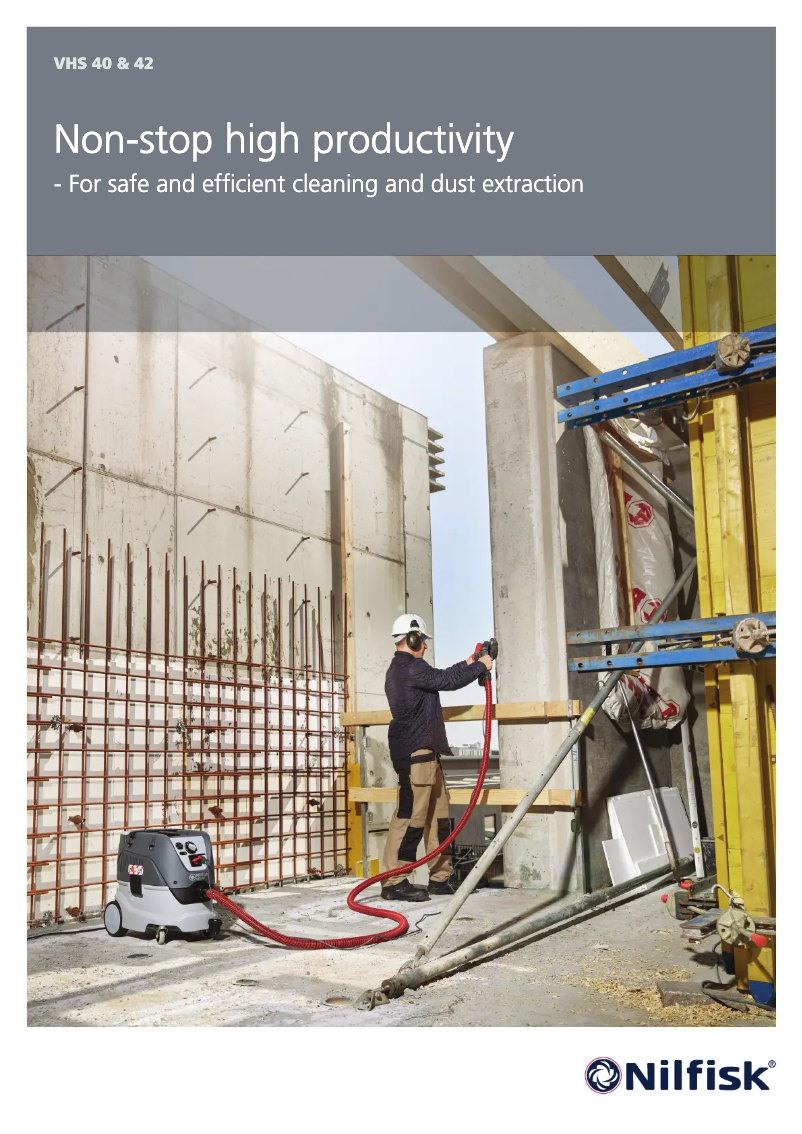 Imagen de la primera página del manual del dispositivo VHS 40