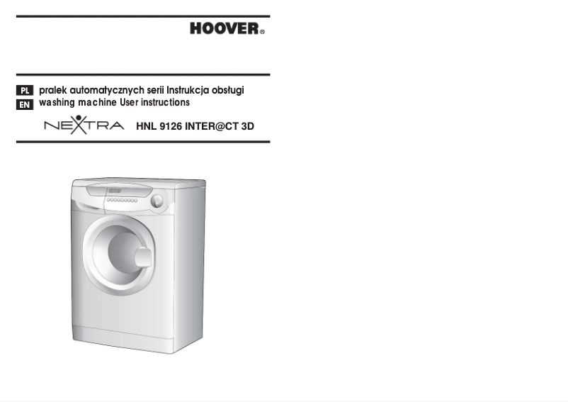 Página 1 del manual Manual de usuario Hoover HNL 9126-16S