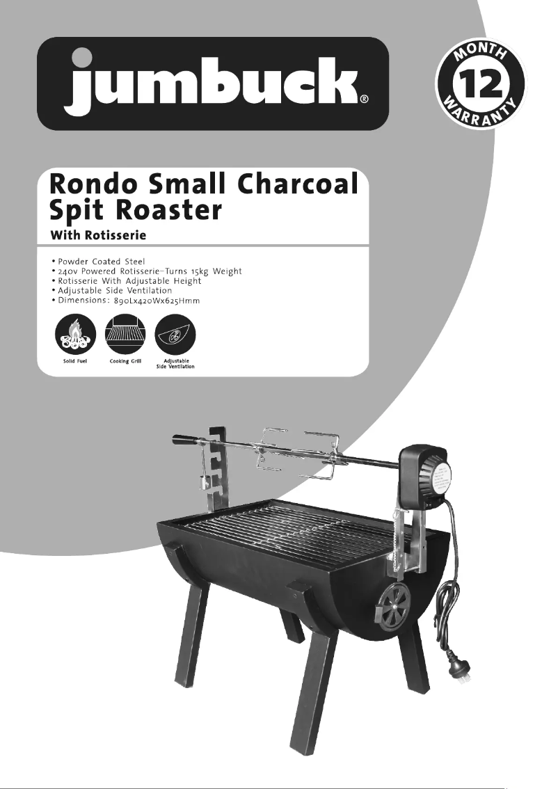 Imagen de la primera página del manual del dispositivo Rondo