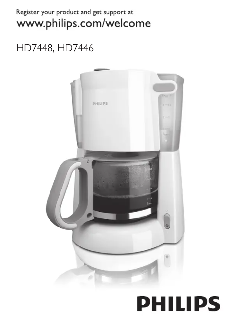 Página 1 del manual Manual de usuario Philips HD7983