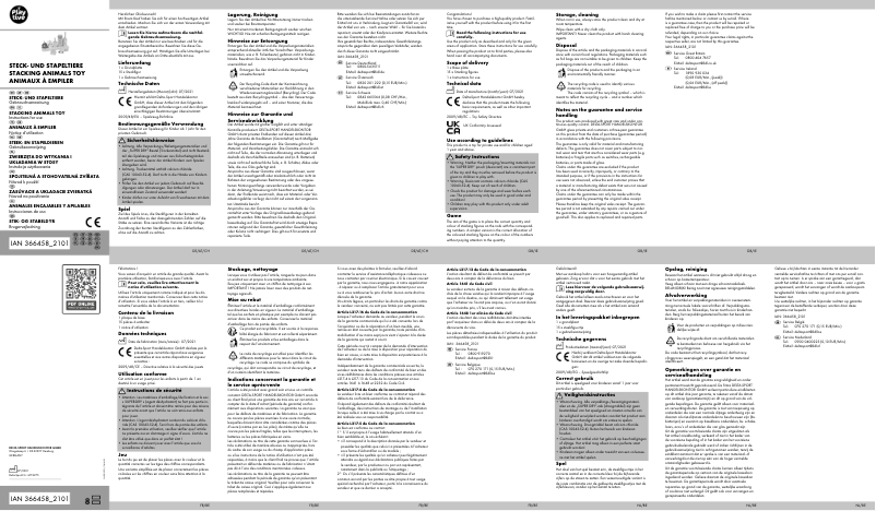Imagen de la primera página del manual del dispositivo IAN 366458