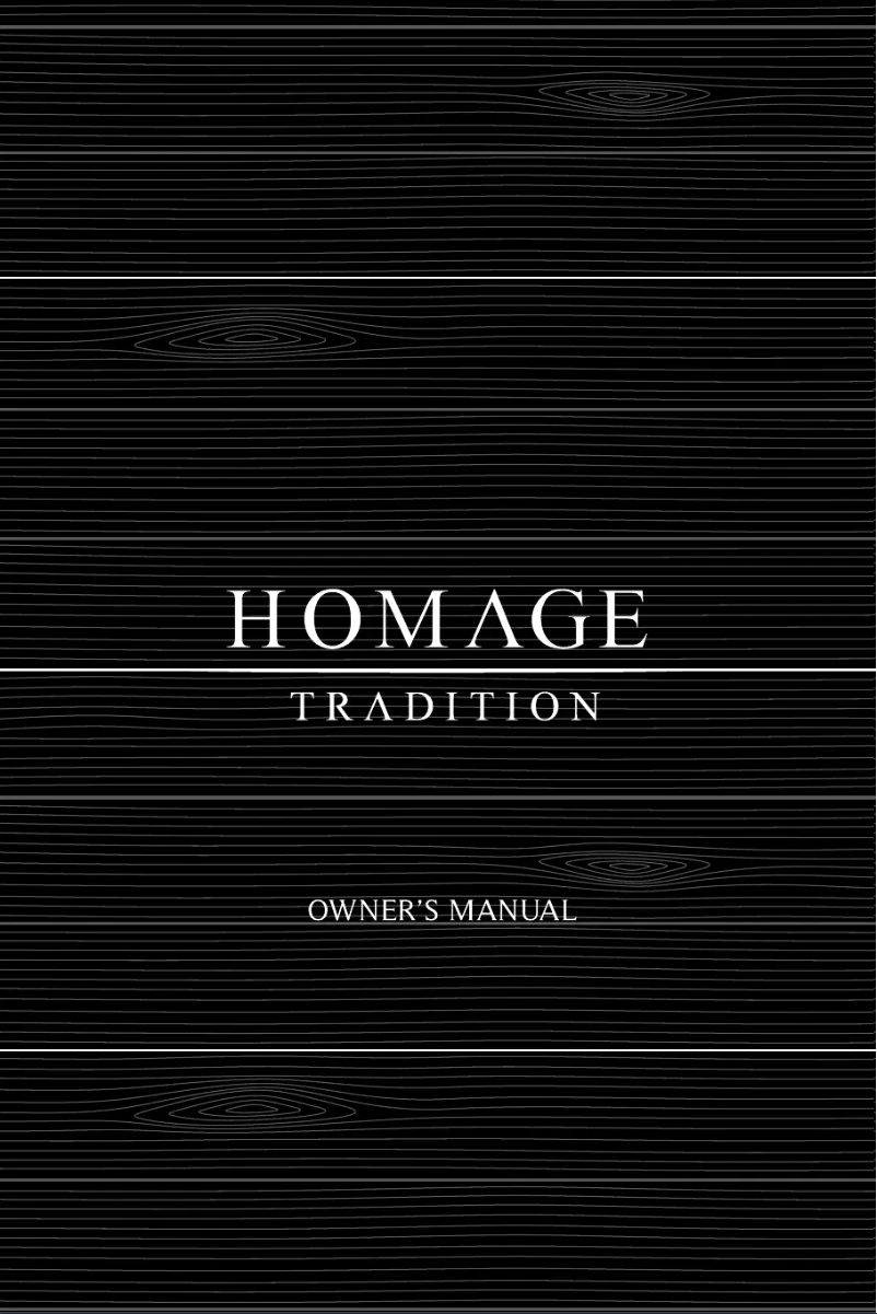 Imagen de la primera página del manual del dispositivo Guarnieri Tradition