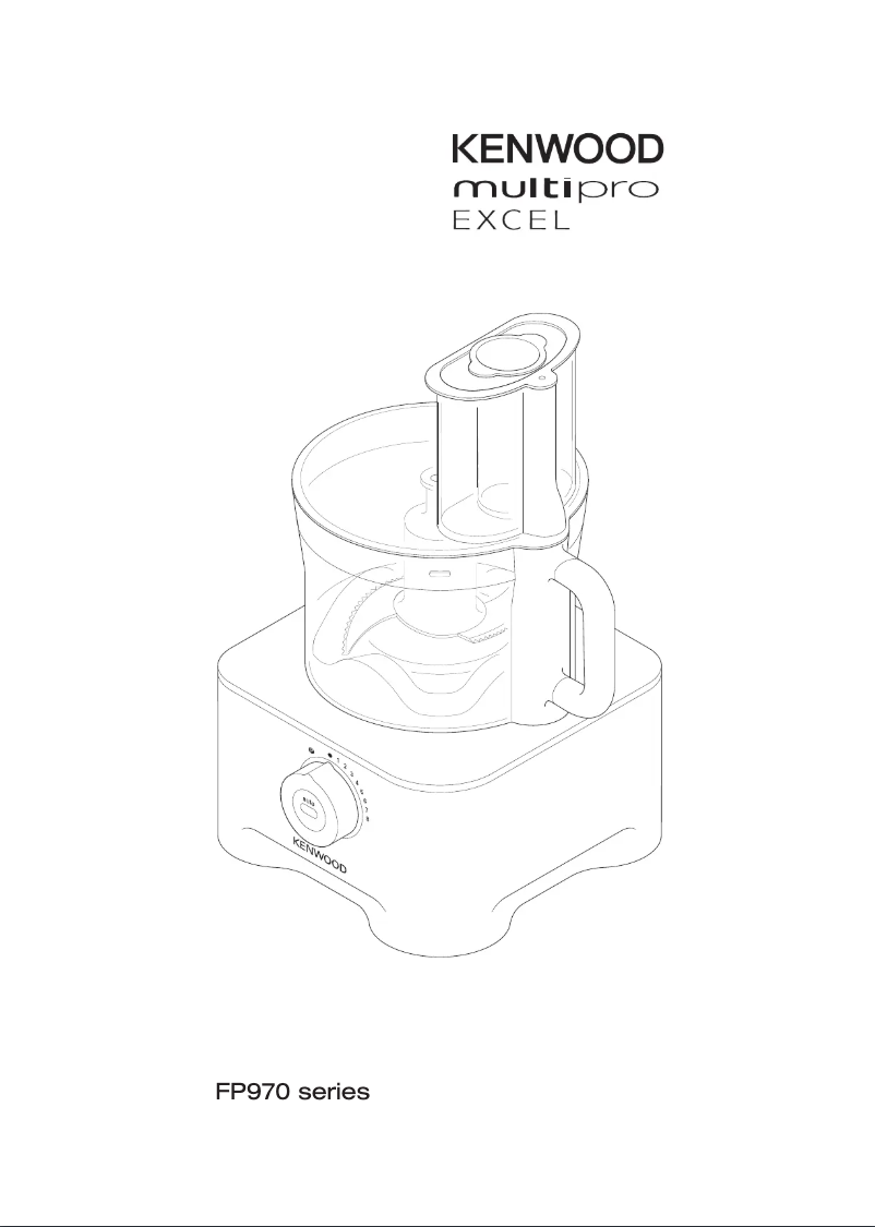 Imagen de la primera página del manual del dispositivo FP970
