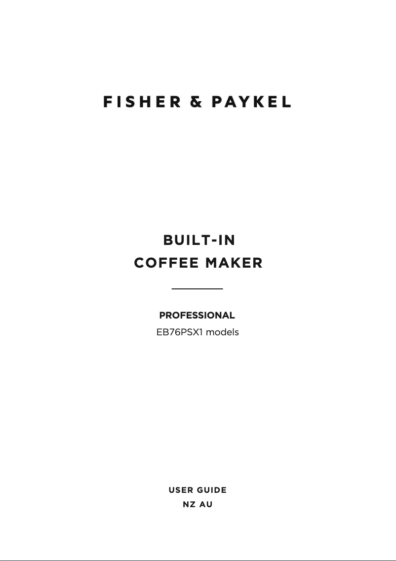 Imagen de la primera página del manual del dispositivo EB76PSX1