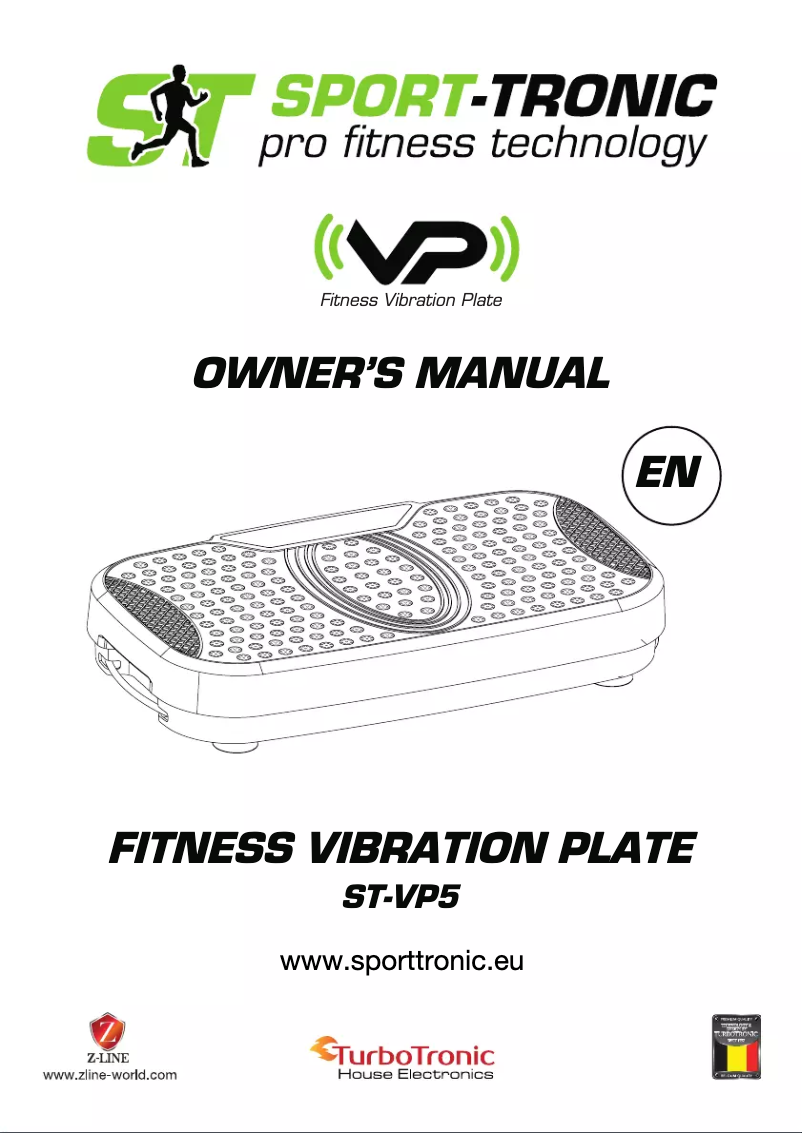 Imagen de la primera página del manual del dispositivo ST-VP5