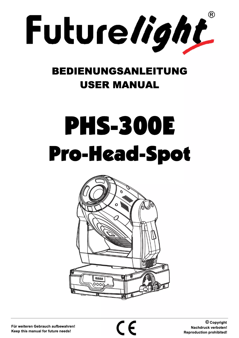 Imagen de la primera página del manual del dispositivo PHS-300E