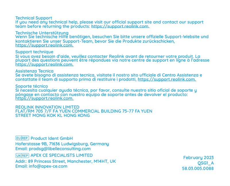 Imagen de la primera página del manual del dispositivo Argus Eco