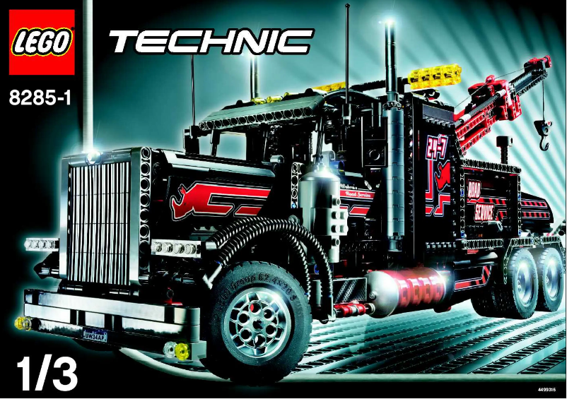 Imagen de la primera página del manual del dispositivo Technic 8285-1