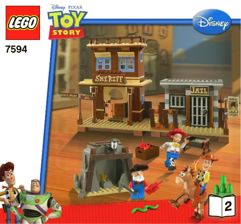 Imagen de la primera página del manual del dispositivo Woody's Roundup!