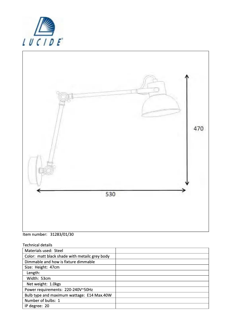 Página 1 del manual Manual de usuario Lucide Crunch