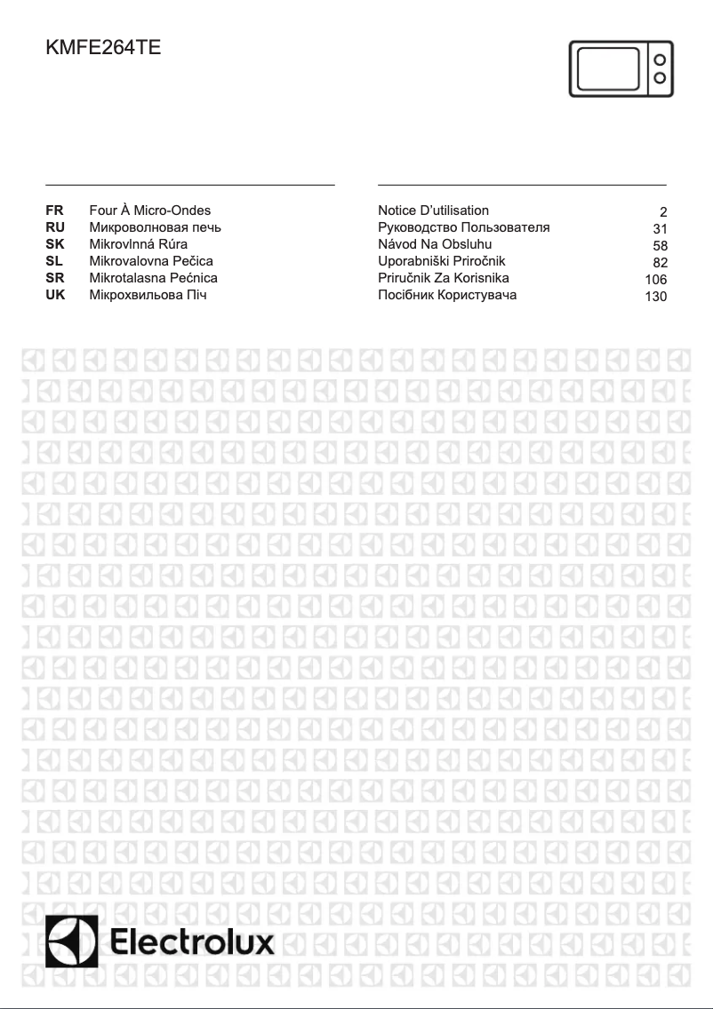 Imagen de la primera página del manual del dispositivo KMFE264TEX
