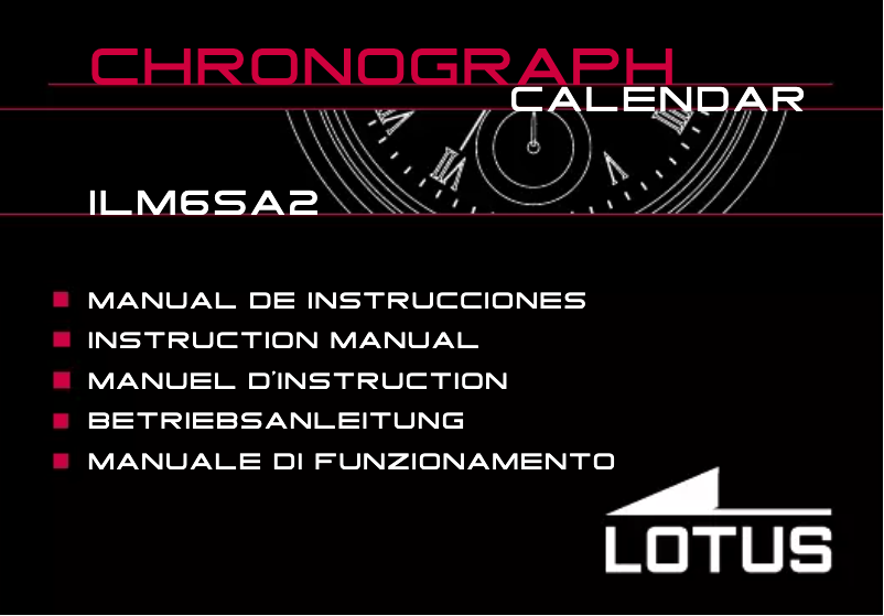 Página 1 del manual Manual de usuario Lotus 10129