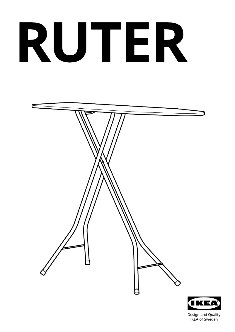 Página 1 del manual Manual de usuario Ikea RUTER 404.716.11