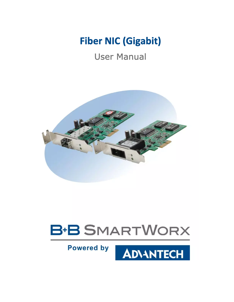 Página nº 1 - Manual de usuario B&B Electronics 956-22603