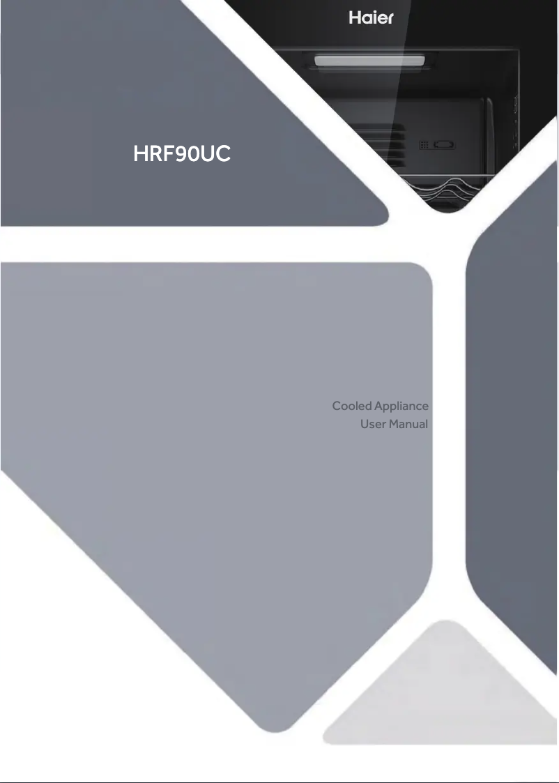 Página 1 del manual Manual de usuario Haier HRF90UC