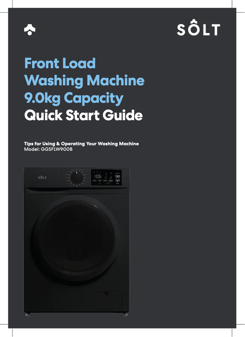 Página nº 1 - Guía de inicio rápido Sôlt GGSFLW900B