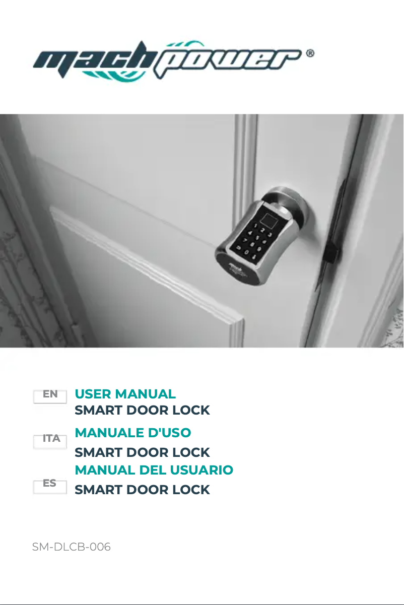 Imagen de la primera página del manual del dispositivo SM-DLCB-006