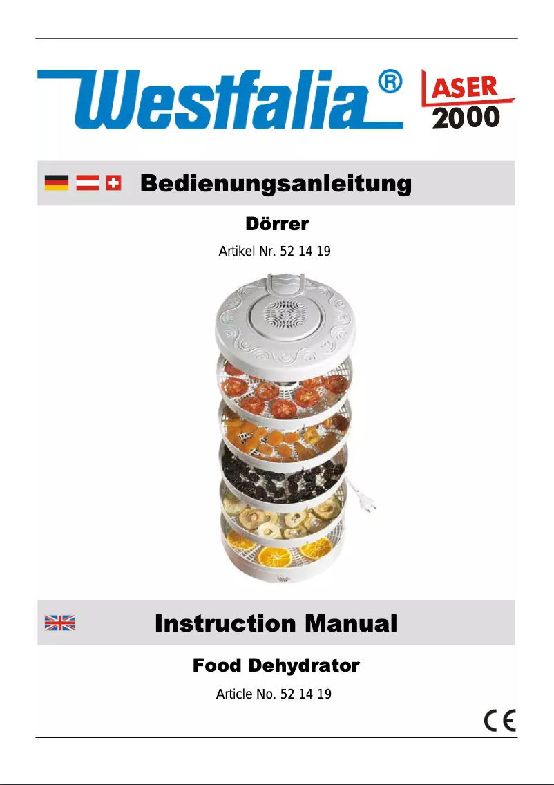 Imagen de la primera página del manual del dispositivo 521419