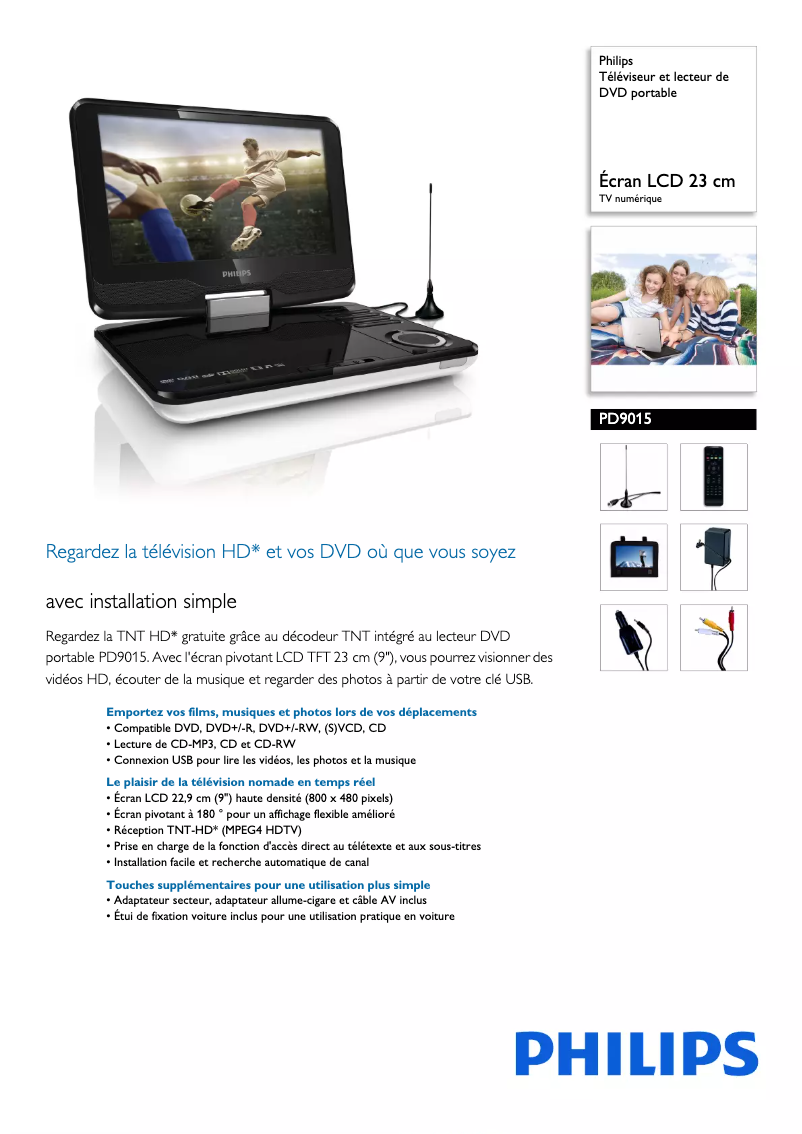 Imagen de la primera página del manual del dispositivo PD9015