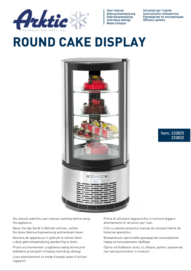 Imagen de la primera página del manual del dispositivo 233832