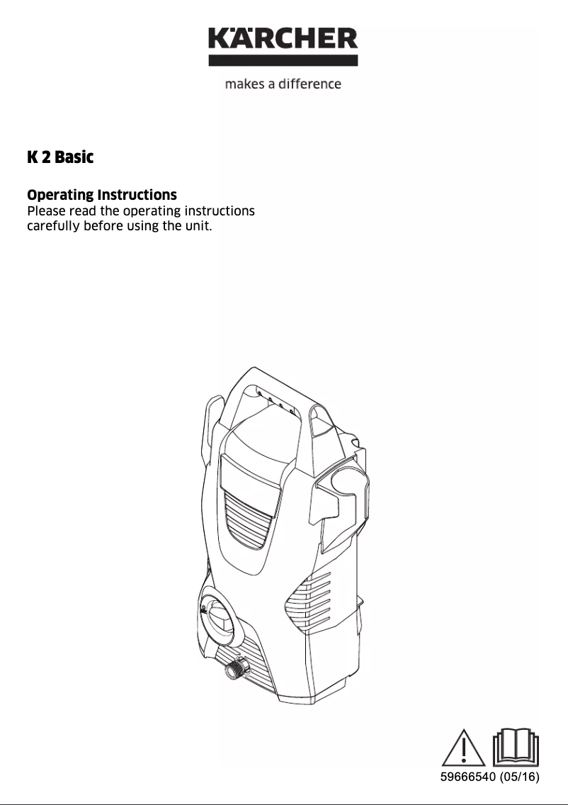 Imagen de la primera página del manual del dispositivo K 2 Basic