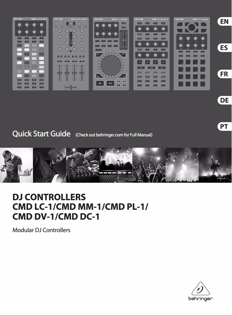 Imagen de la primera página del manual del dispositivo CMD PL-1