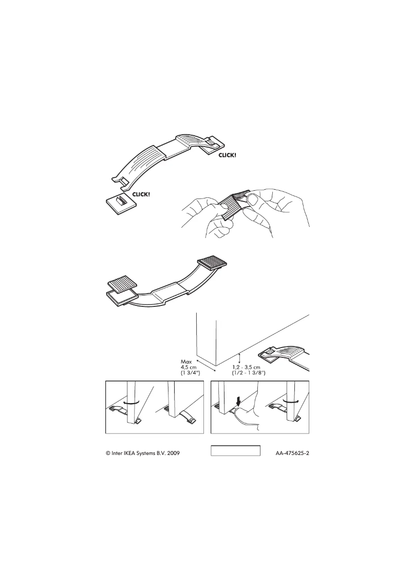 Página 1 del manual Manual de usuario Ikea PATRULL 100.989.49