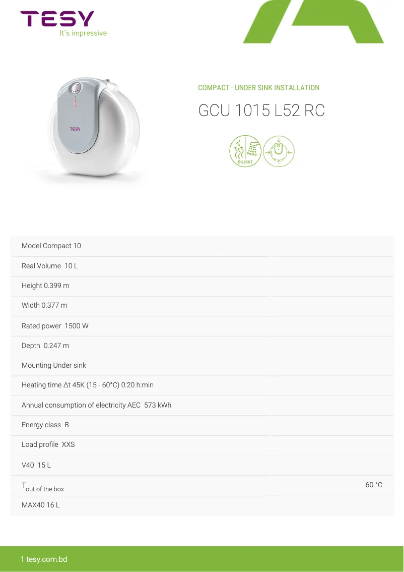 Imagen de la primera página del manual del dispositivo Compact 10