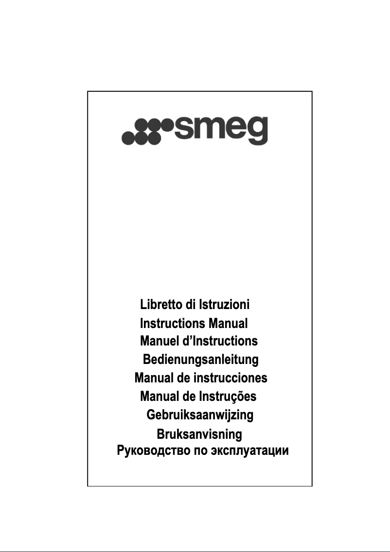 Página 1 del manual Ficha técnica Smeg KSED95P9