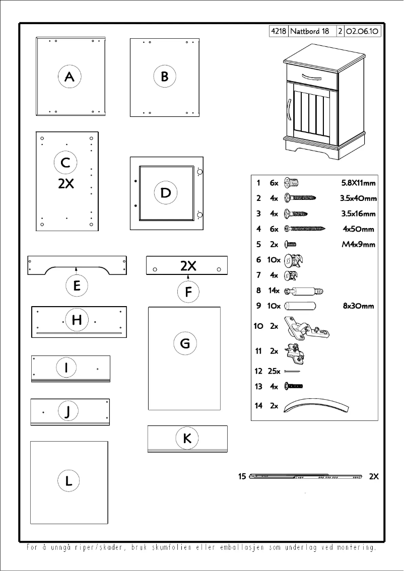 Página nº 1 - Manual de usuario Talgø Lisa