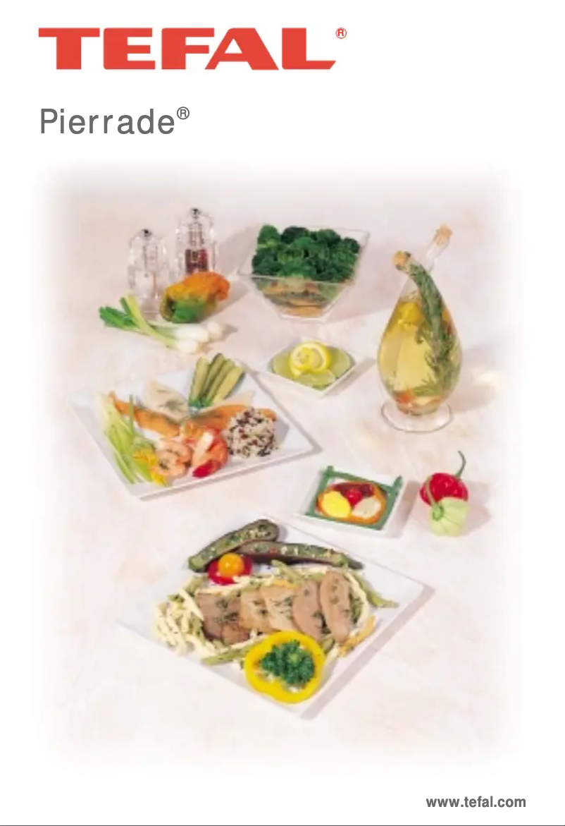 Imagen de la primera página del manual del dispositivo Pierrade Compact