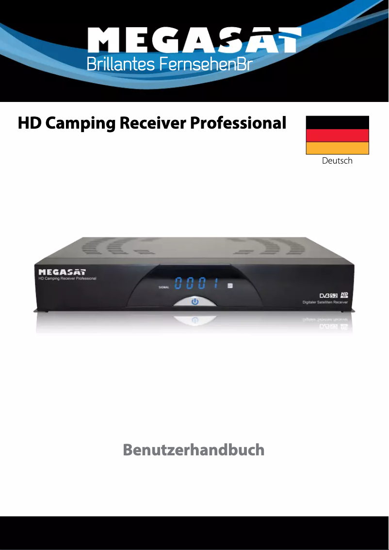 Imagen de la primera página del manual del dispositivo HD Camping Receiver Professional