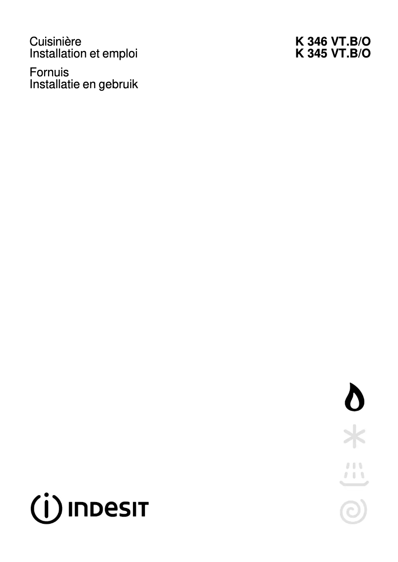 Imagen de la primera página del manual del dispositivo K 345 VT B X O