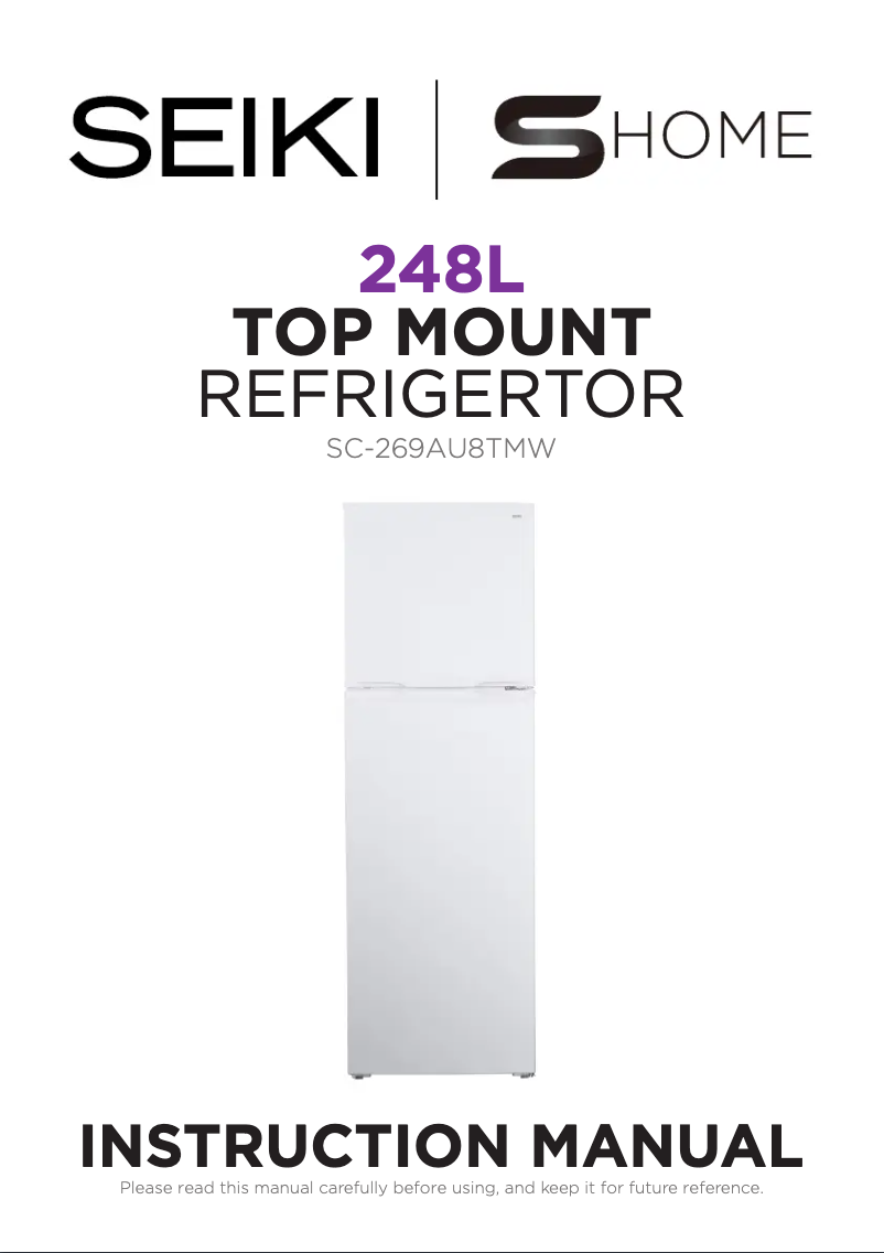 Página 1 del manual Manual de usuario Seiki SC-269AU8TMW