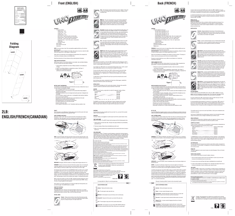 Imagen de la primera página del manual del dispositivo UNO Extreme