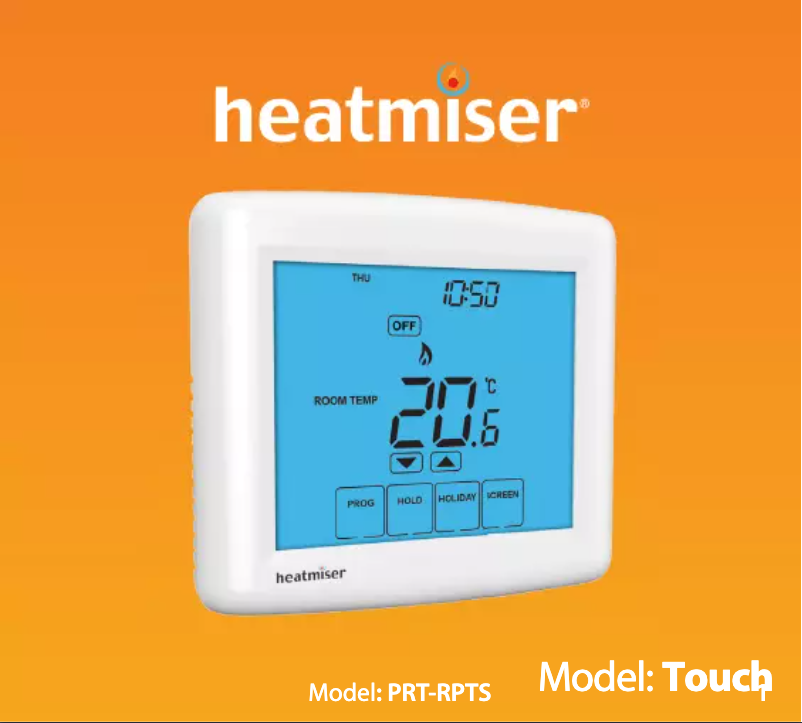 Imagen de la primera página del manual del dispositivo Touch